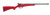 Savage Rascal, 22 LR, 16.125" Barrel, Blued, Red Polymer Stock, Single Shot, AccuTrigger, Adjustable Sights