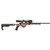 Howa M1500 Mini Excel Lite 223 Remington 20" TB, American Flag Cerakote Black Folding HTI Excl Lit Chassis Stock, 5rd