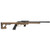 Savage 64 Precision 22 LR, 16.5" Bull Barrel, FDE Stock, Matte Black Barrel, 10rd