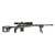 Howa M1500 308 Win, 24" Barrel, American Flag Grayscale, 4-16x50mm Scope, 10rd